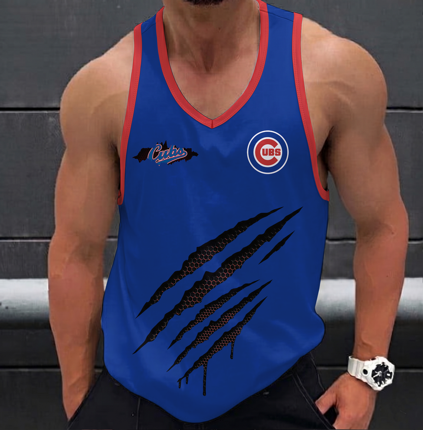 VIRAL EDITION - NEW CUSTOMIZED MLB04 CHICAGO CUBS UNISEX TANK TOP