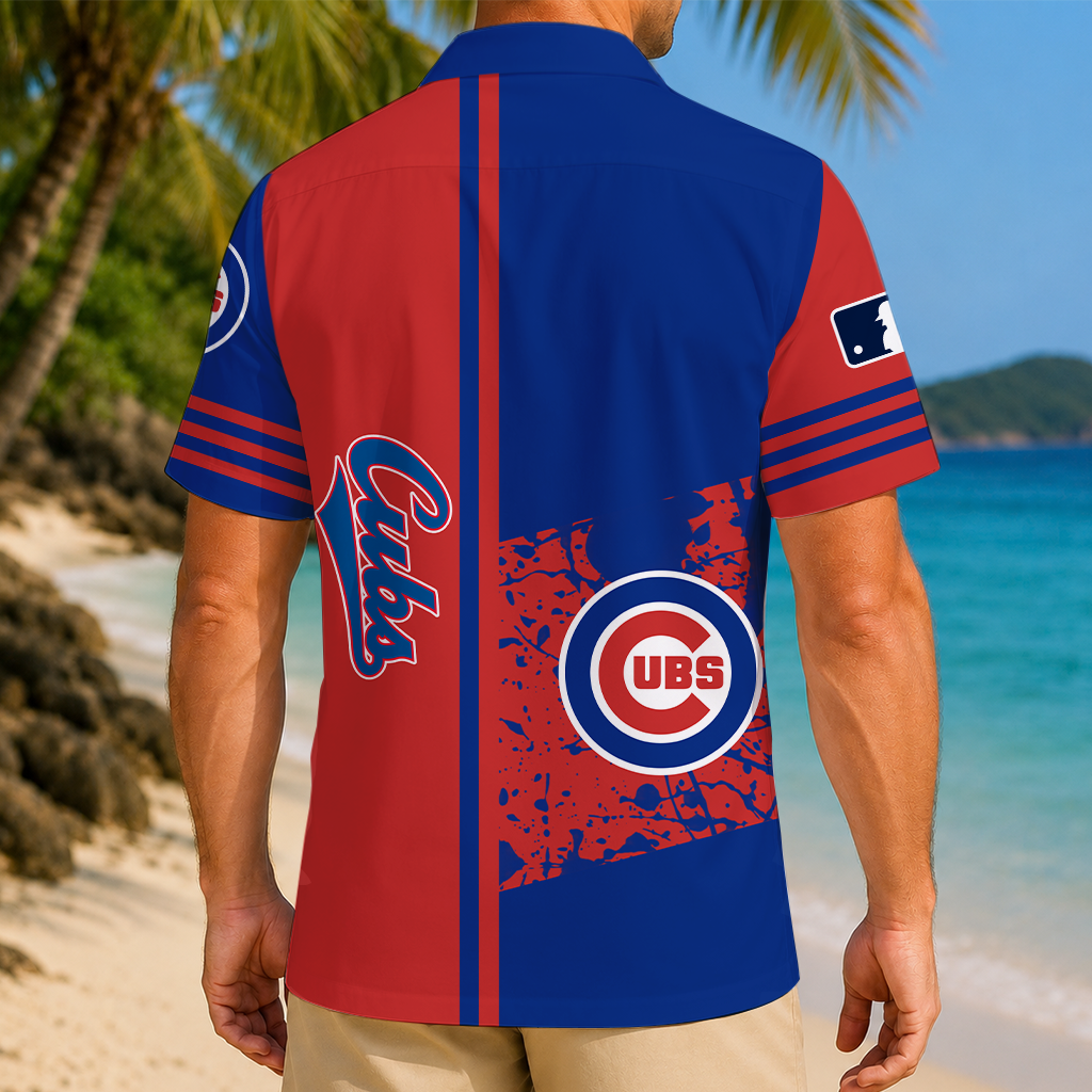 LIMITED EDITION - NEW CUSTOMIZED MLB04 CCS CHICAGO CUBS UNISEX HAWAIIAN SHIRT