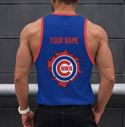 VIRAL EDITION - NEW CUSTOMIZED MLB04 CHICAGO CUBS UNISEX TANK TOP