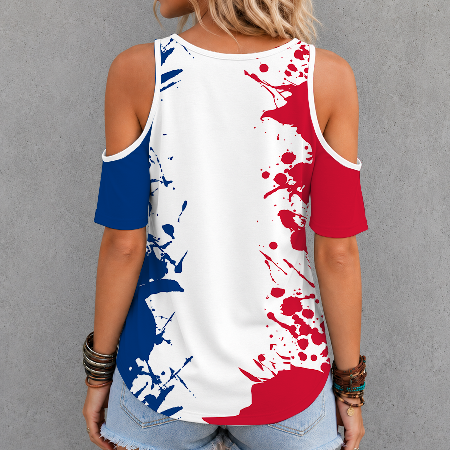 [FLASH SALE] NEW CUSTOMIZED MLB04 CCS CHICAGO CUBS CRISS CROSS V-NECK TOP