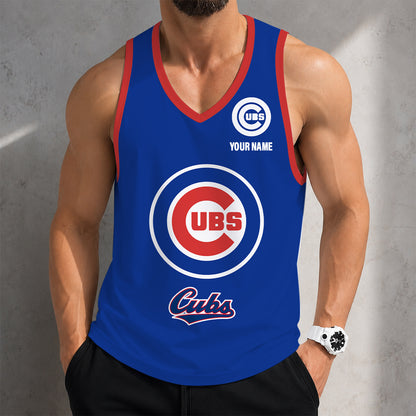 SPECIAL EDITION - NEW CUSTOMIZED MLB04 CHICAGO CUBS UNISEX TANK TOP