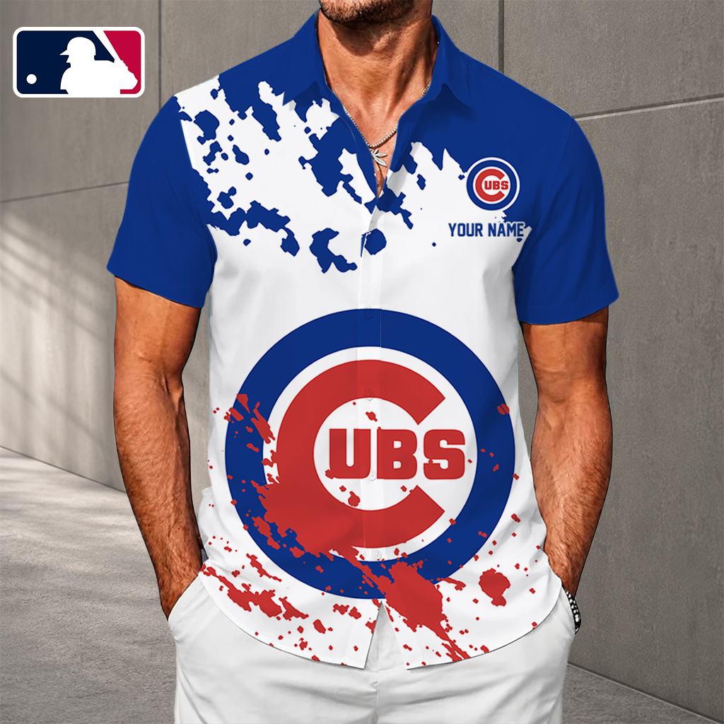 LIMITED EDITION - NEW CUSTOMIZED MLB04 CCS CHICAGO CUBS UNISEX HAWAIIAN SHIRT