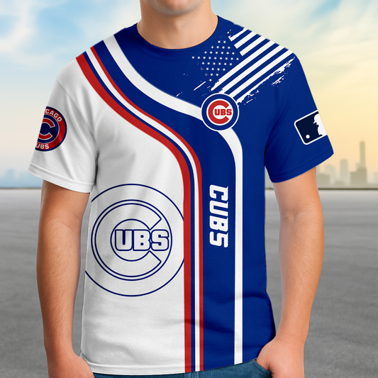 ELITE EDITION - NEW CUSTOMIZED MLB04 CCS CHICAGO CUBS POLO SHIRT, ZIP POLO SHIRT & T-SHIRTS