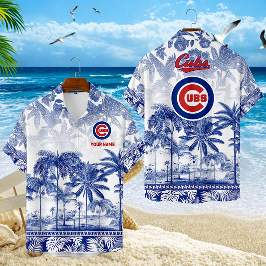LIMITED EDITION - NEW CUSTOMIZED MLB04 CCS CHICAGO CUBS UNISEX HAWAIIAN SHIRT