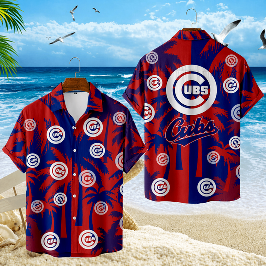 LIMITED EDITION - NEW CUSTOMIZED MLB04 CCS CHICAGO CUBS UNISEX HAWAIIAN SHIRT
