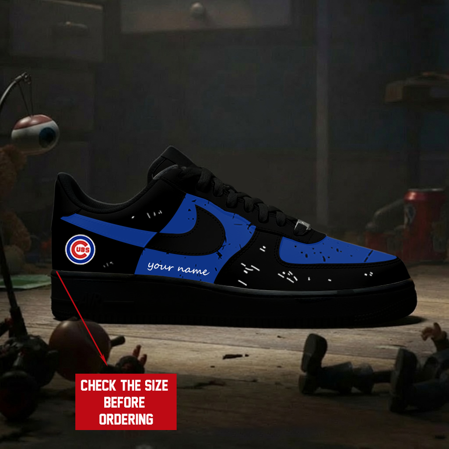 [FLASH SALE] NEW CUSTOMIZED MLB04 CCS CHICAGO CUBS AF1 SHOES