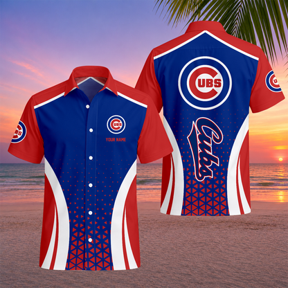 LIMITED EDITION - NEW CUSTOMIZED MLB04 CCS CHICAGO CUBS UNISEX HAWAIIAN SHIRT