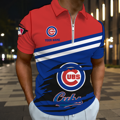 EXCLUSIVE EDITION - NEW CUSTOMIZED MLB04 CCS CHICAGO CUBS T-SHIRT, POLO SHIRT, ZIP POLO SHIRT, SWEATSHIRT, HOODIE & ZIP HOODIE