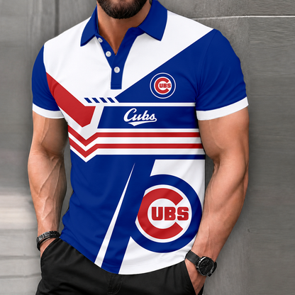 LIMITED EDITION - NEW CUSTOMIZED MLB04 CCS CHICAGO CUBS POLO SHIRT, ZIP POLO SHIRT & T-SHIRTS