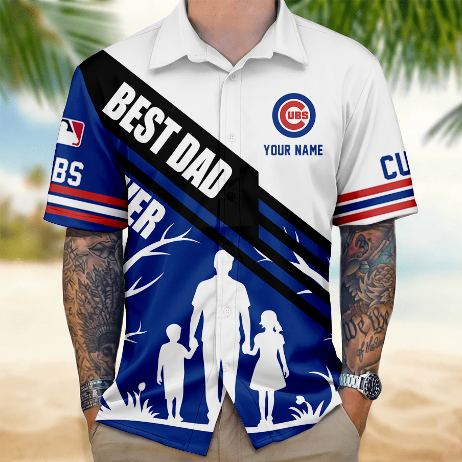 LIMITED EDITION - NEW CUSTOMIZED MLB04 CCS CHICAGO CUBS UNISEX HAWAIIAN SHIRT