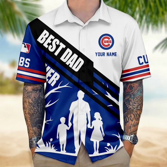 LIMITED EDITION - NEW CUSTOMIZED MLB04 CCS CHICAGO CUBS UNISEX HAWAIIAN SHIRT