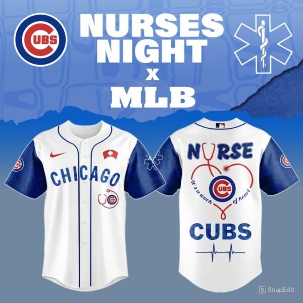 LIMITED EDITION - NEW CUSTOMIZED MLB04 CCS CHICAGO CUBS BASEBALL JERSEY