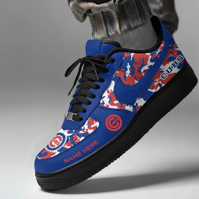 [FLASH SALE] NEW CUSTOMIZED MLB04 CCS CHICAGO CUBS AF1 SHOES