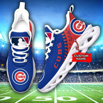 [FLASH SALE] NEW CUSTOMIZED MLB04 CCS CHICAGO CUBS MAX SOUL SHOES