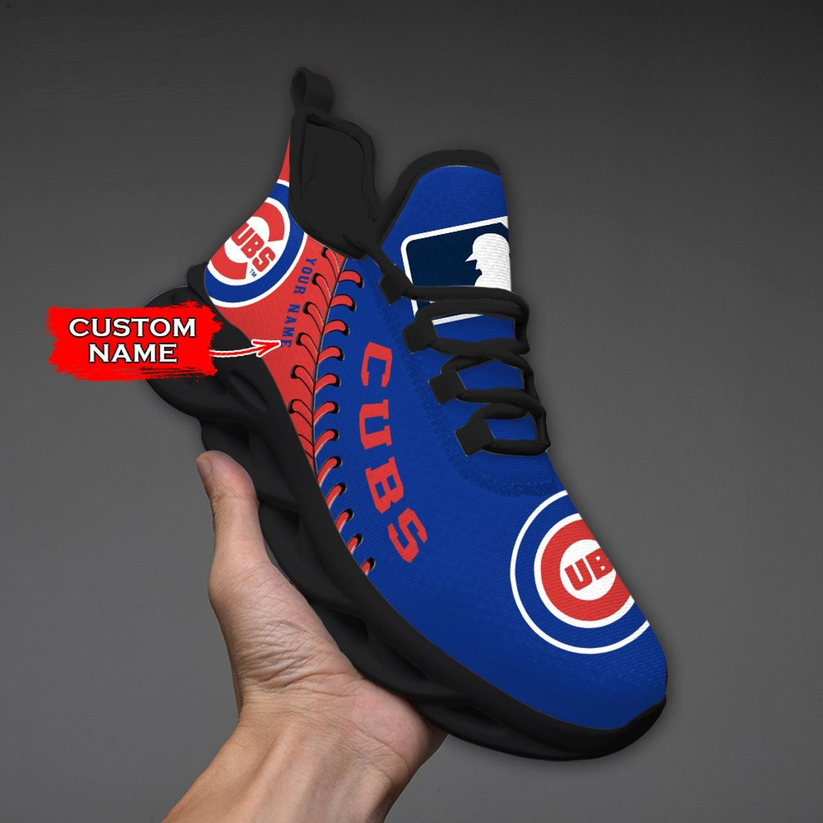 [FLASH SALE] NEW CUSTOMIZED MLB04 CCS CHICAGO CUBS MAX SOUL SHOES