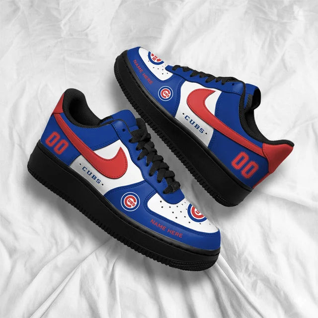 [FLASH SALE] NEW CUSTOMIZED MLB04 CCS CHICAGO CUBS AF1 SHOES