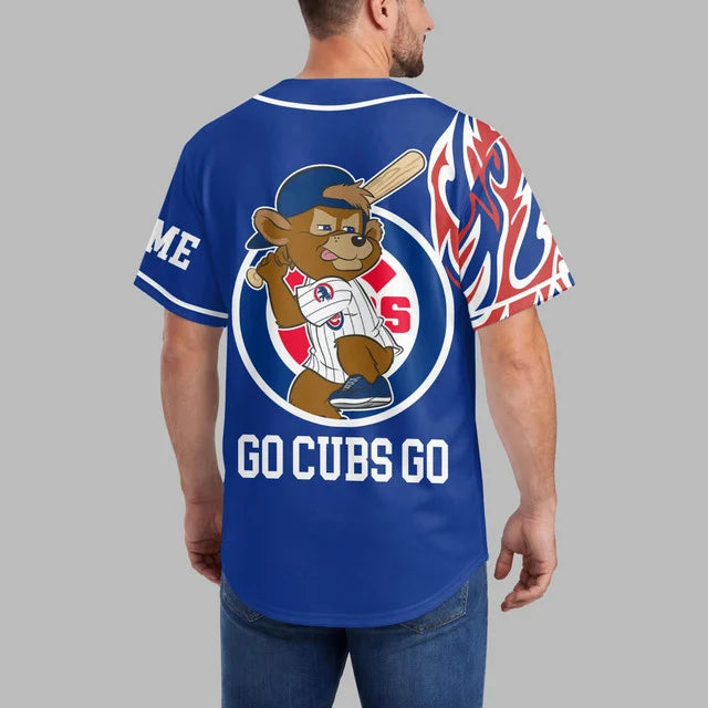 [FLASH SALE] NEW CUSTOMIZED MLB04 CCS CHICAGO CUBS BASEBALL JERSEY