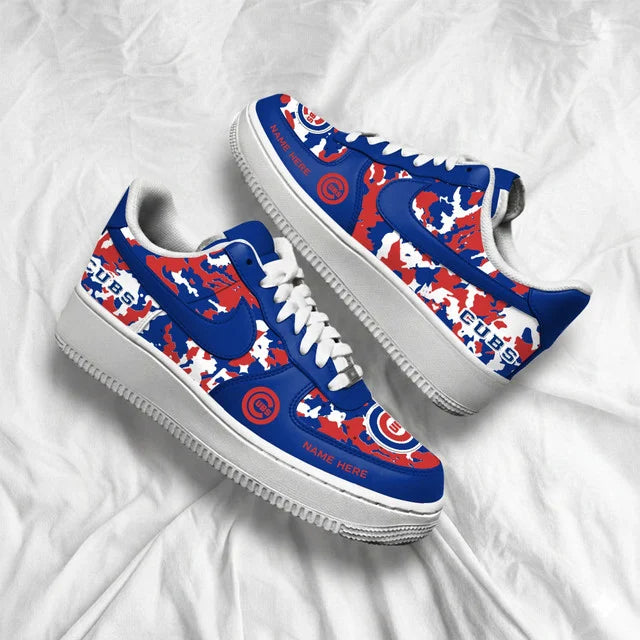 [FLASH SALE] NEW CUSTOMIZED MLB04 CCS CHICAGO CUBS AF1 SHOES