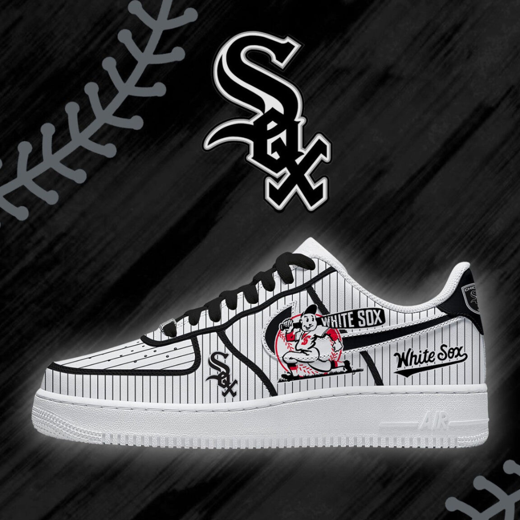LIMITED EDITION - NEW CUSTOMIZED MLB04 CCS CHICAGO CUBS AF1 SHOES