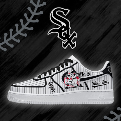 LIMITED EDITION - NEW CUSTOMIZED MLB04 CCS CHICAGO CUBS AF1 SHOES