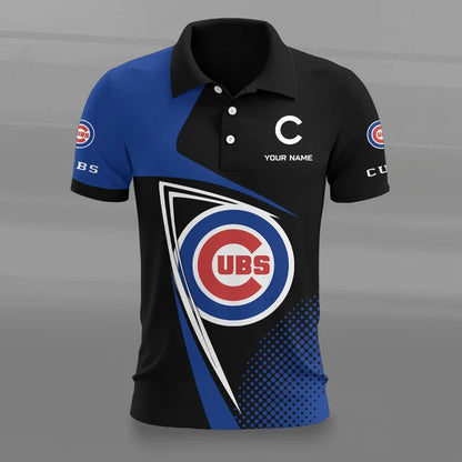 [FLASH SALE] NEW CUSTOMIZED MLB04 CCS CHICAGO CUBS POLO SHIRT
