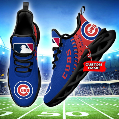 [FLASH SALE] NEW CUSTOMIZED MLB04 CCS CHICAGO CUBS MAX SOUL SHOES