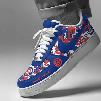 [FLASH SALE] NEW CUSTOMIZED MLB04 CCS CHICAGO CUBS AF1 SHOES