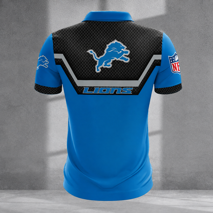LIMITED EDITION - NEW CUSTOMIZED NFL04 DTL DETROIT LIONS T-SHIRT, POLO SHIRT, ZIP POLO SHIRT, SWEATSHIRT, HOODIE & ZIP HOODIE