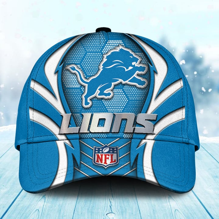 LIMITED EDITION - NEW CUSTOMIZED NFL04 DTL DETROIT LIONS CLASSIC CAP