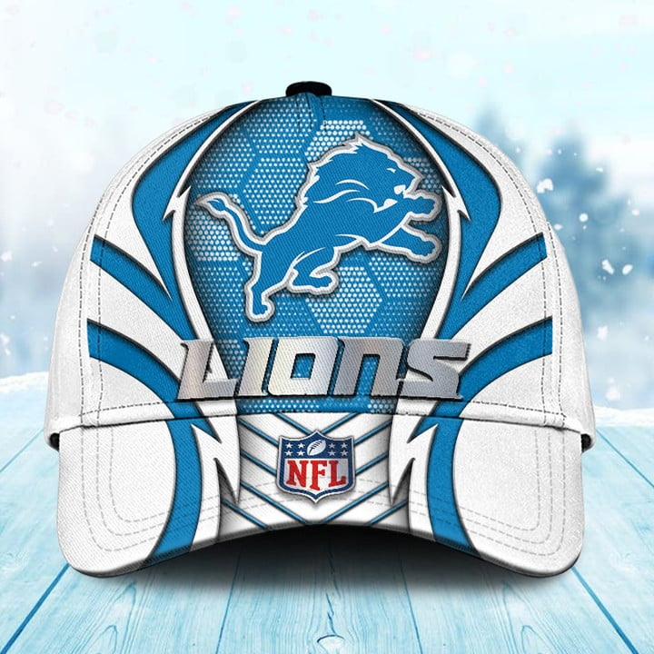 LIMITED EDITION - NEW CUSTOMIZED NFL04 DTL DETROIT LIONS CLASSIC CAP