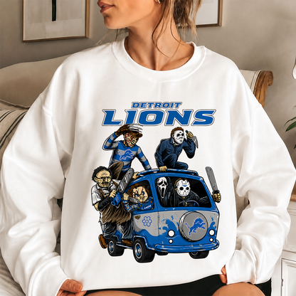 [SPECIAL OFFER] NEW CUSTOMIZED NFL04 DTL DETROIT LIONS UNISEX SWEATSHIRT