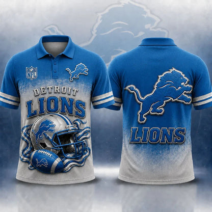 LIMITED EDITION - NEW CUSTOMIZED NFL04 DETROIT LIONS T-SHIRTS, POLO, SWEASHIRTS, V-NECK T-SHIRT, HOODIE & ZIP HOODIE