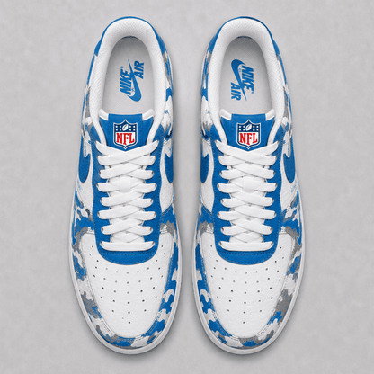 [SPECIAL OFFER] NEW CUSTOMIZED NFL04 DTL DETROIT LIONS AF1 SHOES