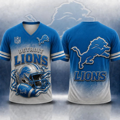 LIMITED EDITION - NEW CUSTOMIZED NFL04 DETROIT LIONS T-SHIRTS, POLO, SWEASHIRTS, V-NECK T-SHIRT, HOODIE & ZIP HOODIE