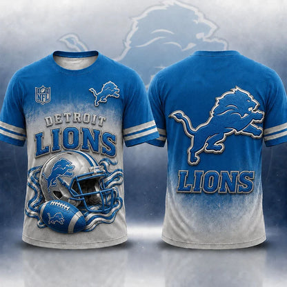 LIMITED EDITION - NEW CUSTOMIZED NFL04 DETROIT LIONS T-SHIRTS, POLO, SWEASHIRTS, V-NECK T-SHIRT, HOODIE & ZIP HOODIE