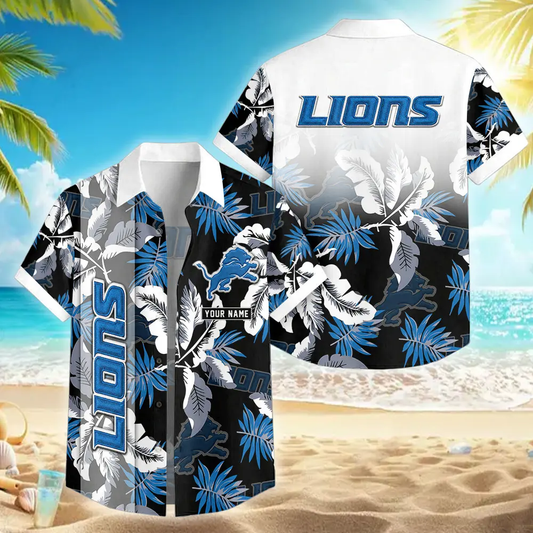 [SPECIAL OFFER] NEW CUSTOMIZED NFL04 DTL DETROIT LIONS UNISEX HAWAIIAN SHIRT