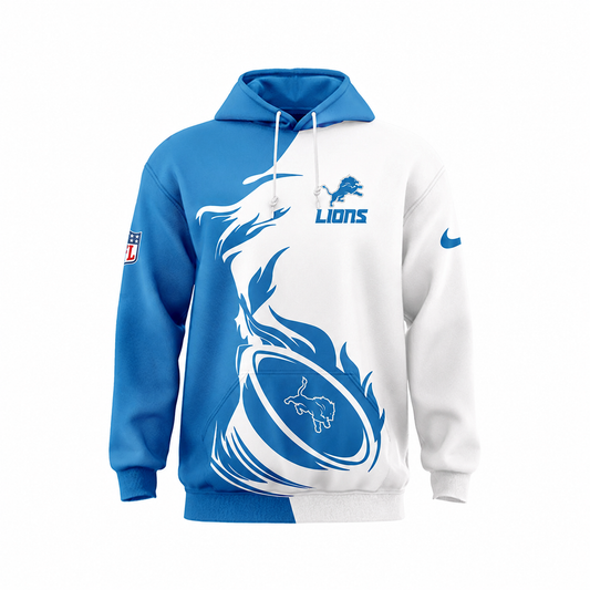 LIMITED EDITION - NEW CUSTOMIZED NFL04 DTL DETROIT LIONS T-SHIRT, POLO SHIRT, ZIP POLO SHIRT, SWEATSHIRT, HOODIE & ZIP HOODIE