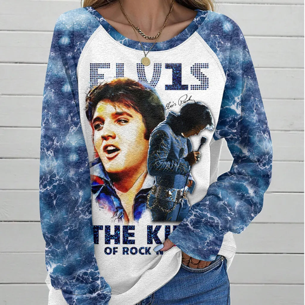 [FAN FAVORITE] NEW CUSTOMIZED ELVIS PRESLEY UNISEX SWEATSHIRT