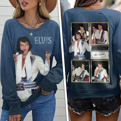 [FAN FAVORITE] NEW CUSTOMIZED ELVIS PRESLEY UNISEX SWEATSHIRT
