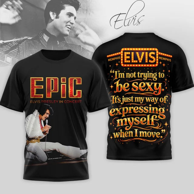 [FAN FAVORITE] NEW CUSTOMIZED ELVIS PRESLEY T-SHIRT, SWEATSHIRT, HOODIE & ZIP HOODIE