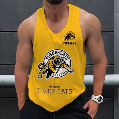 [FAN EXCLUSIVE] NEW CUSTOMIZED CFL04 HAM HAMILTON TIGER-CATS UNISEX TANK TOP