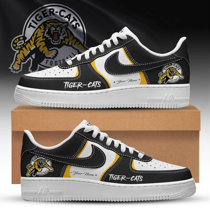 [FAN EXCLUSIVE] NEW CUSTOMIZED CFL04 HAM HAMILTON TIGER-CATS AF1 SHOES