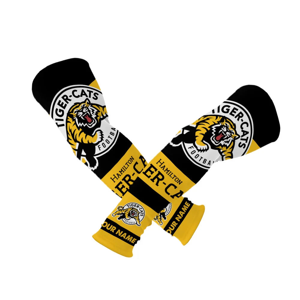 [FAN EXCLUSIVE] NEW CUSTOMIZED CFL04 HAM HAMILTON TIGER-CATS SUN ARM SLEEVES