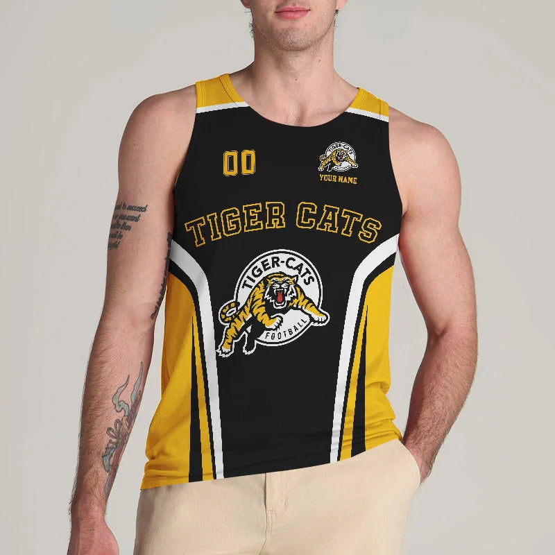 [FAN EXCLUSIVE] NEW CUSTOMIZED CFL04 HAM HAMILTON TIGER-CATS UNISEX TANK TOP