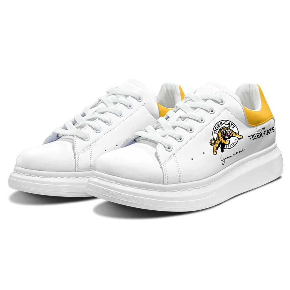 [FAN EXCLUSIVE] NEW CUSTOMIZED CFL04 HAM HAMILTON TIGER-CATS MCQUEEN SHOES