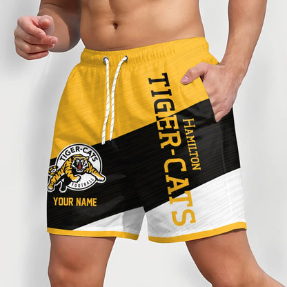 [FAN EXCLUSIVE] NEW CUSTOMIZED CFL04 HAM HAMILTON TIGER-CATS SHORT PANTS