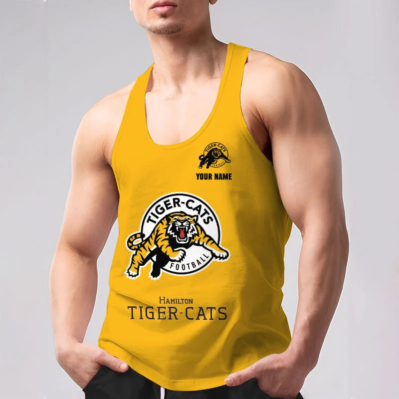 [FAN EXCLUSIVE] NEW CUSTOMIZED CFL04 HAM HAMILTON TIGER-CATS UNISEX TANK TOP