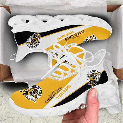 [FAN EXCLUSIVE] NEW CUSTOMIZED CFL04 HAM HAMILTON TIGER-CATS MAX SOUL SHOES