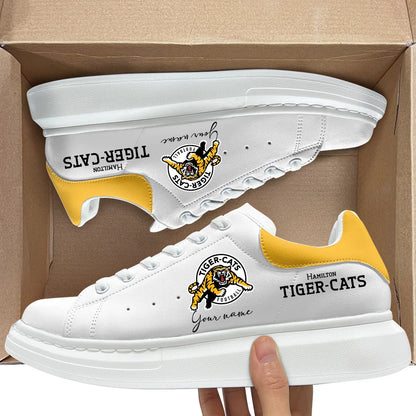 [FAN EXCLUSIVE] NEW CUSTOMIZED CFL04 HAM HAMILTON TIGER-CATS MCQUEEN SHOES