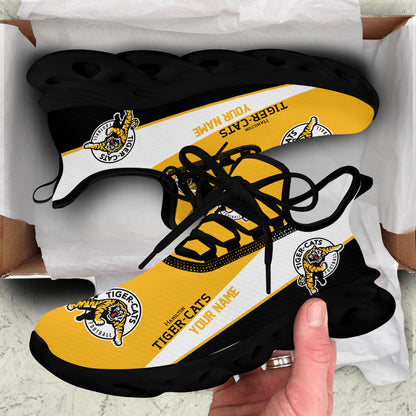 [FAN EXCLUSIVE] NEW CUSTOMIZED CFL04 HAM HAMILTON TIGER-CATS MAX SOUL SHOES